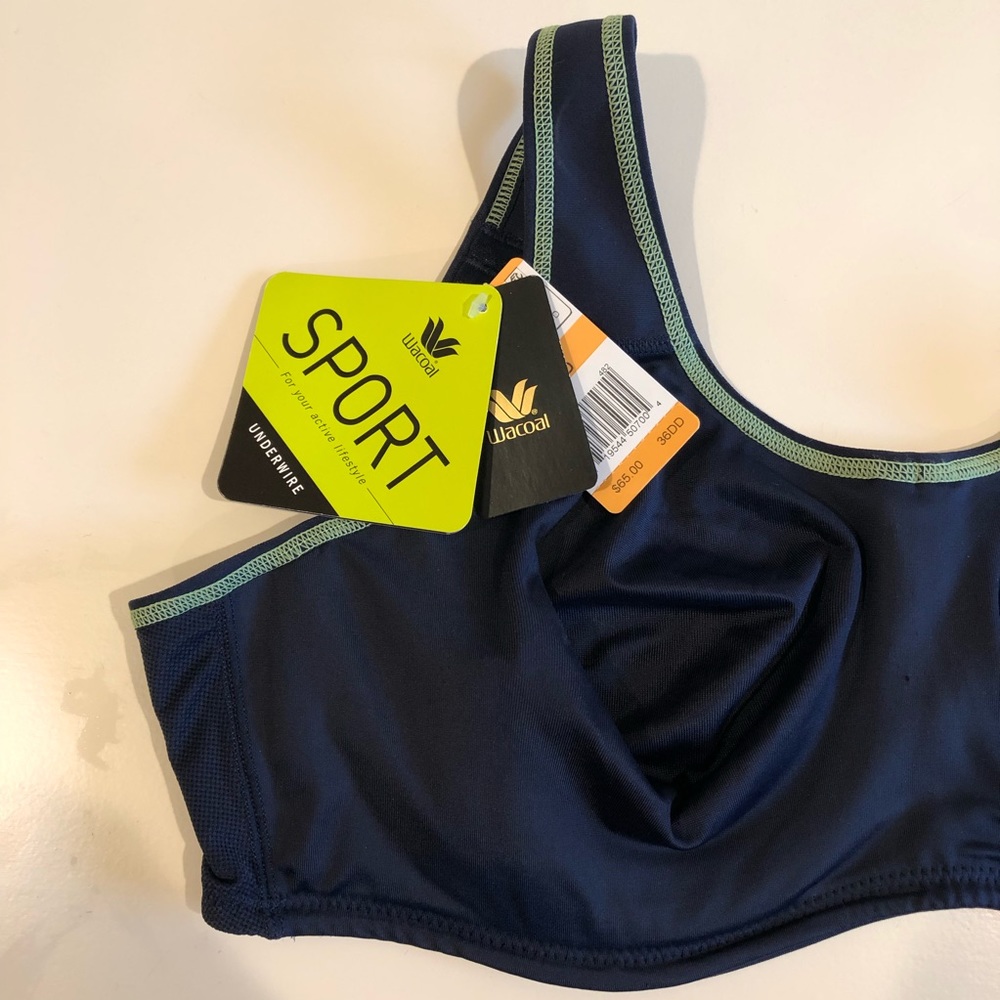 🏖 NWT Walcoal Underwire Sports Bra Size 36DD